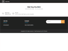 Tablet Screenshot of matonghoabinh.com
